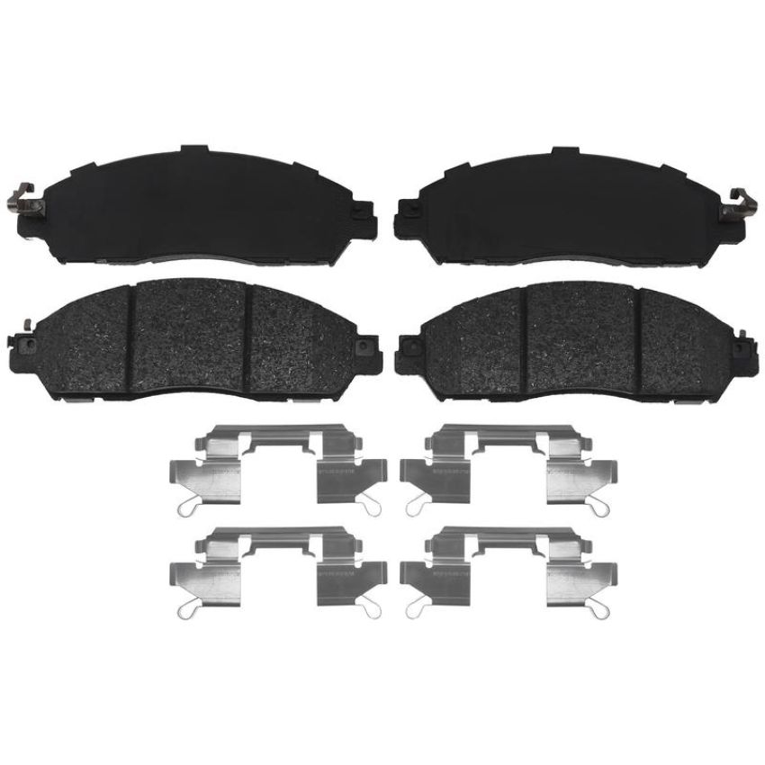 CENTRIC PARTS 105.21380 Posi Quiet Ceramic Brake Pads with Shims