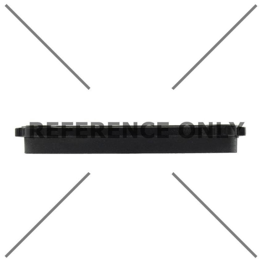 CENTRIC PARTS 105.21950 Posi Quiet Ceramic Brake Pads with Shims