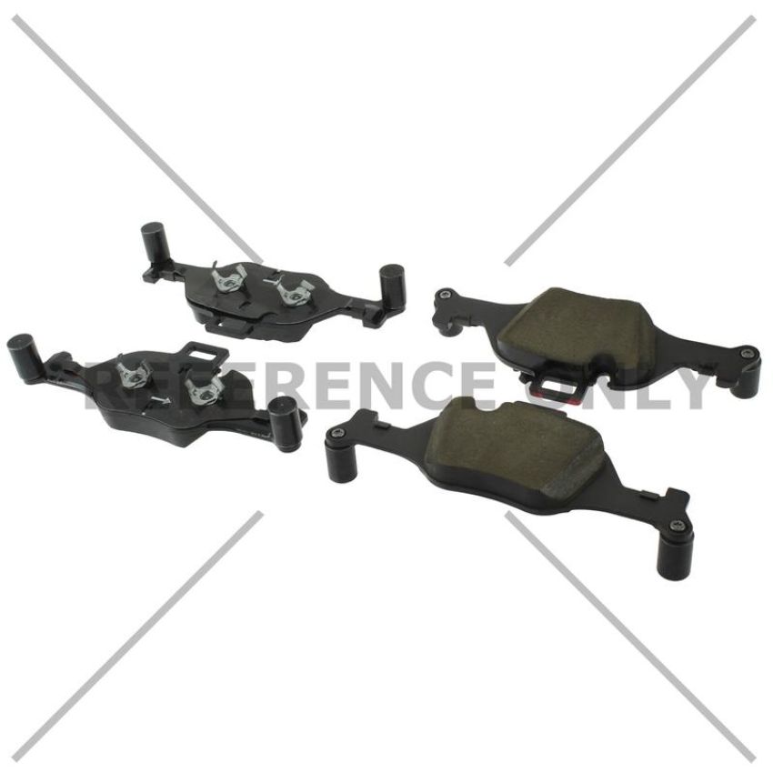 CENTRIC PARTS 105.60070 Posi Quiet Ceramic Brake Pads with Shims