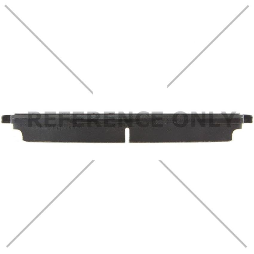 CENTRIC PARTS 105.60110 Posi Quiet Ceramic Brake Pads with Shims