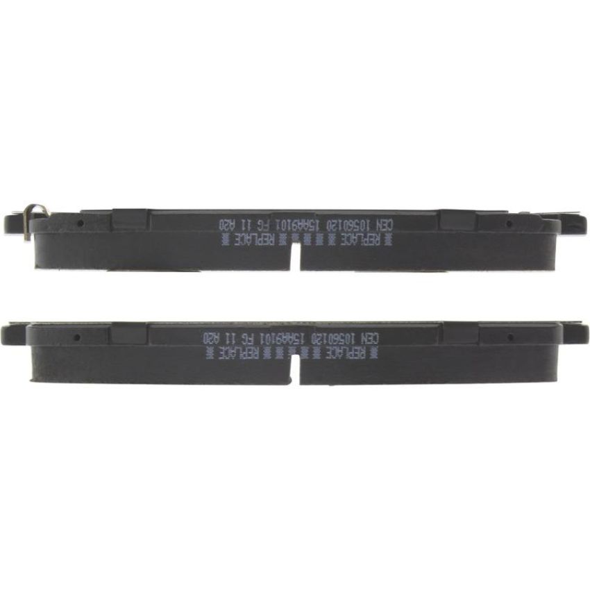 CENTRIC PARTS 105.60120 Posi Quiet Ceramic Brake Pads with Shims