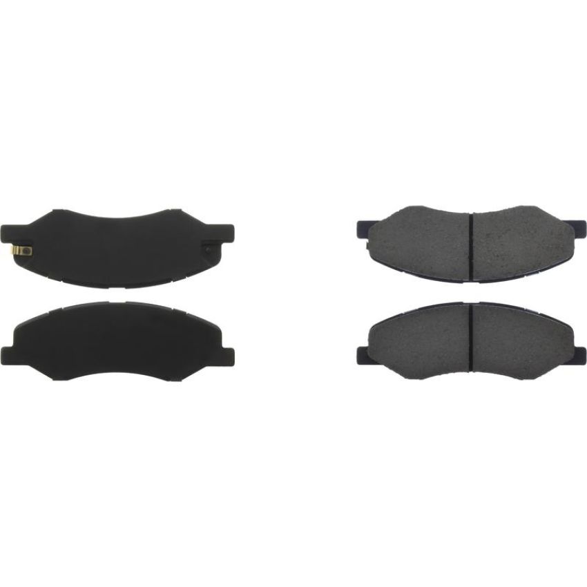 CENTRIC PARTS 105.60120 Posi Quiet Ceramic Brake Pads with Shims
