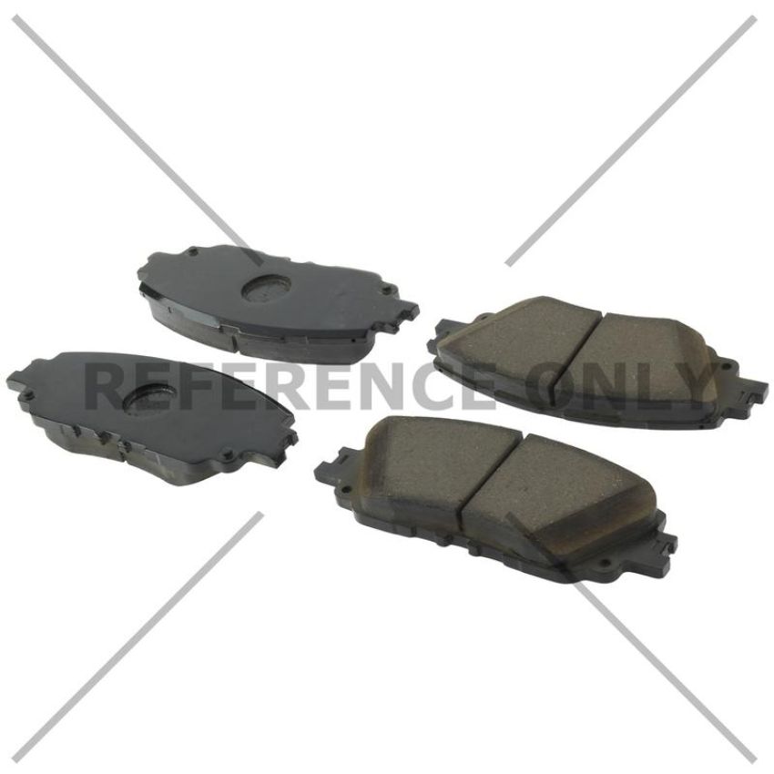 CENTRIC PARTS 105.60150 Posi Quiet Ceramic Brake Pads with Shims