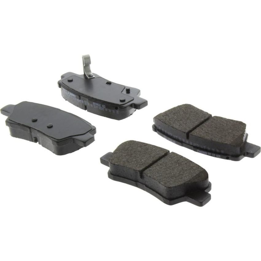 CENTRIC PARTS 105.60160 Posi Quiet Ceramic Brake Pads with Shims