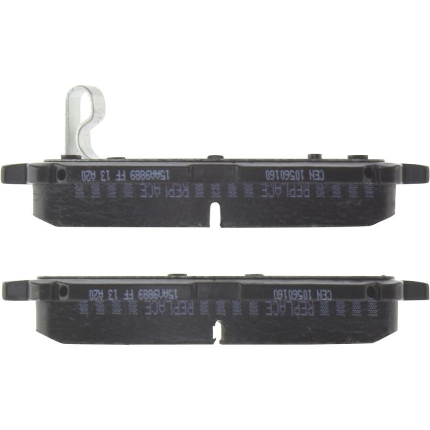 CENTRIC PARTS 105.60160 Posi Quiet Ceramic Brake Pads with Shims