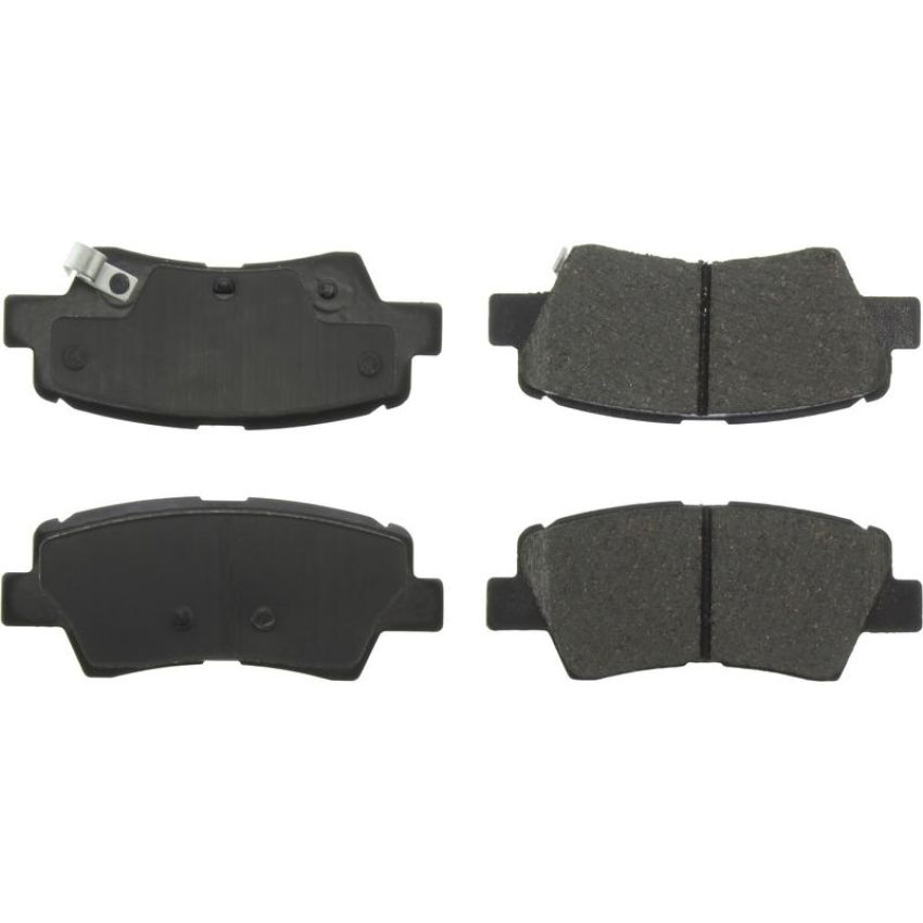 CENTRIC PARTS 105.60160 Posi Quiet Ceramic Brake Pads with Shims