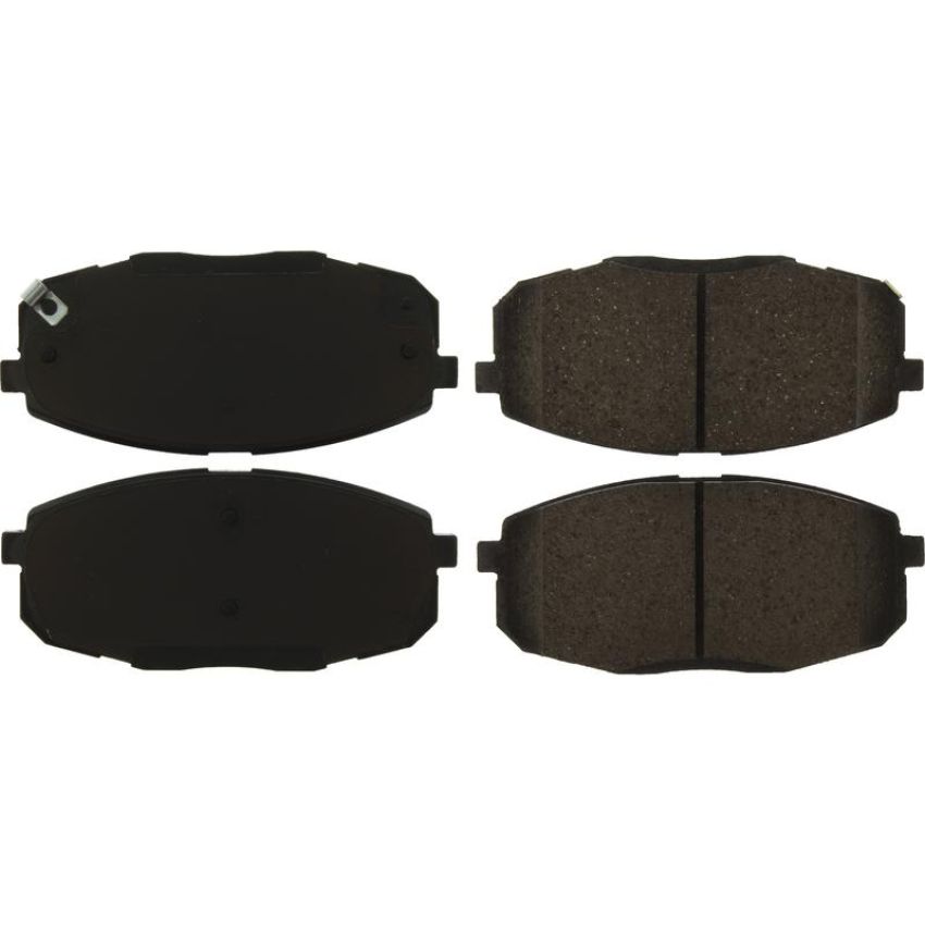 CENTRIC PARTS 105.60200 Posi Quiet Ceramic Brake Pads with Shims