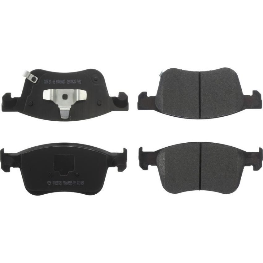 CENTRIC PARTS 105.60320 Posi Quiet Ceramic Brake Pads with Shims