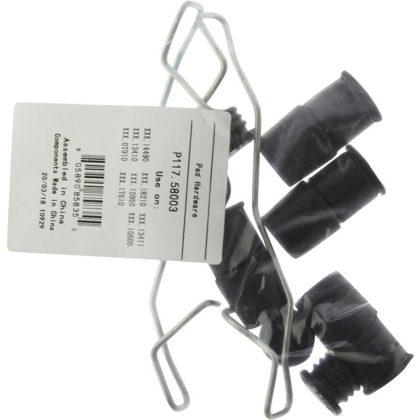 CENTRIC PARTS 105.60330 Posi Quiet Ceramic Brake Pads with Shims