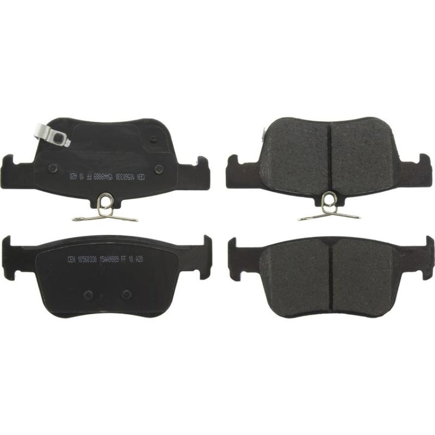 CENTRIC PARTS 105.60330 Posi Quiet Ceramic Brake Pads with Shims
