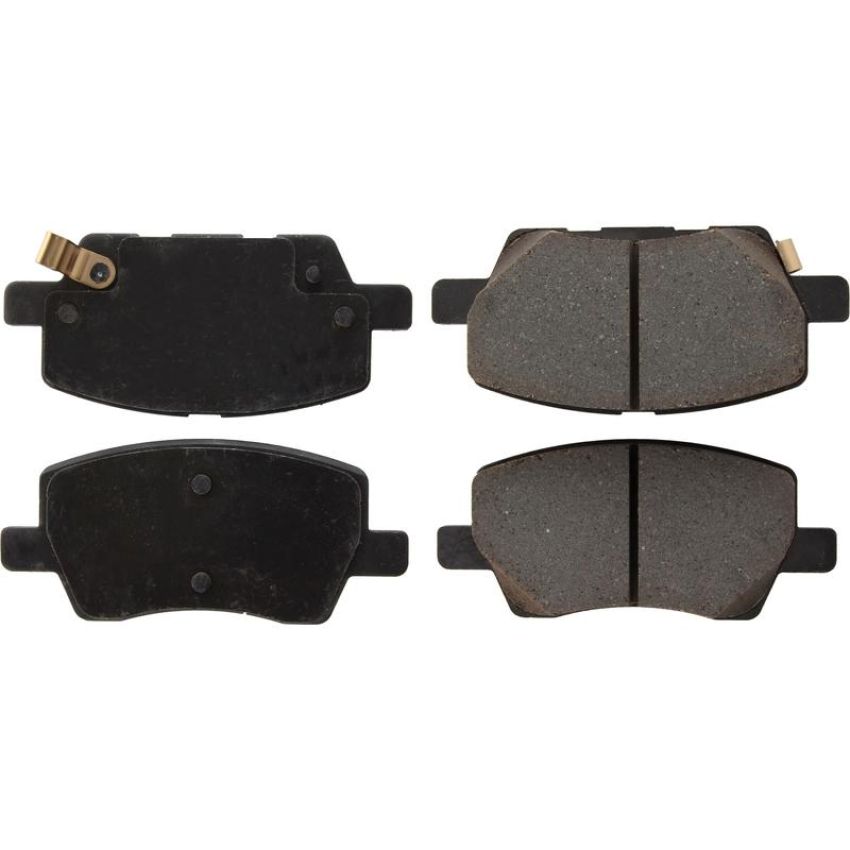 CENTRIC PARTS 105.60380 Posi Quiet Ceramic Brake Pads with Shims