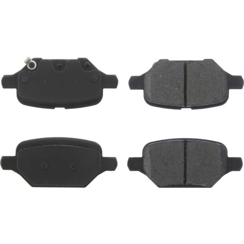 CENTRIC PARTS 105.60430 Posi Quiet Ceramic Brake Pads with Shims and Hardware