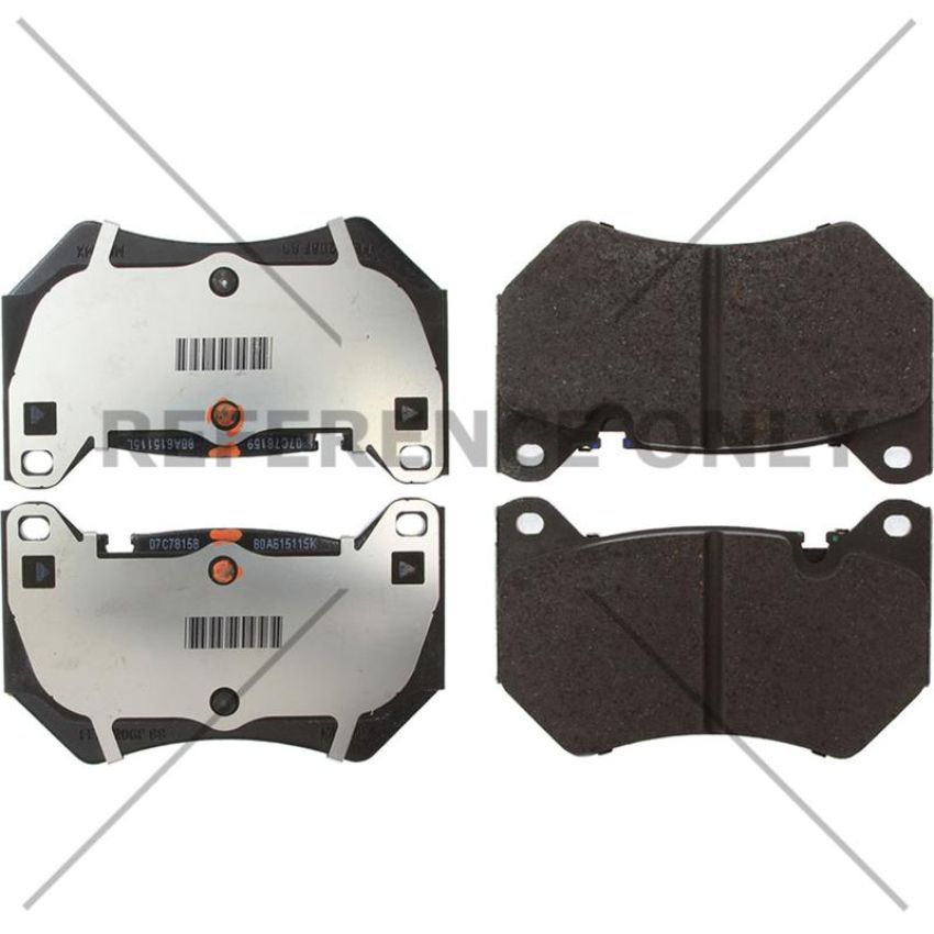 CENTRIC PARTS 105.60600 Posi Quiet Ceramic Brake Pads with Shims