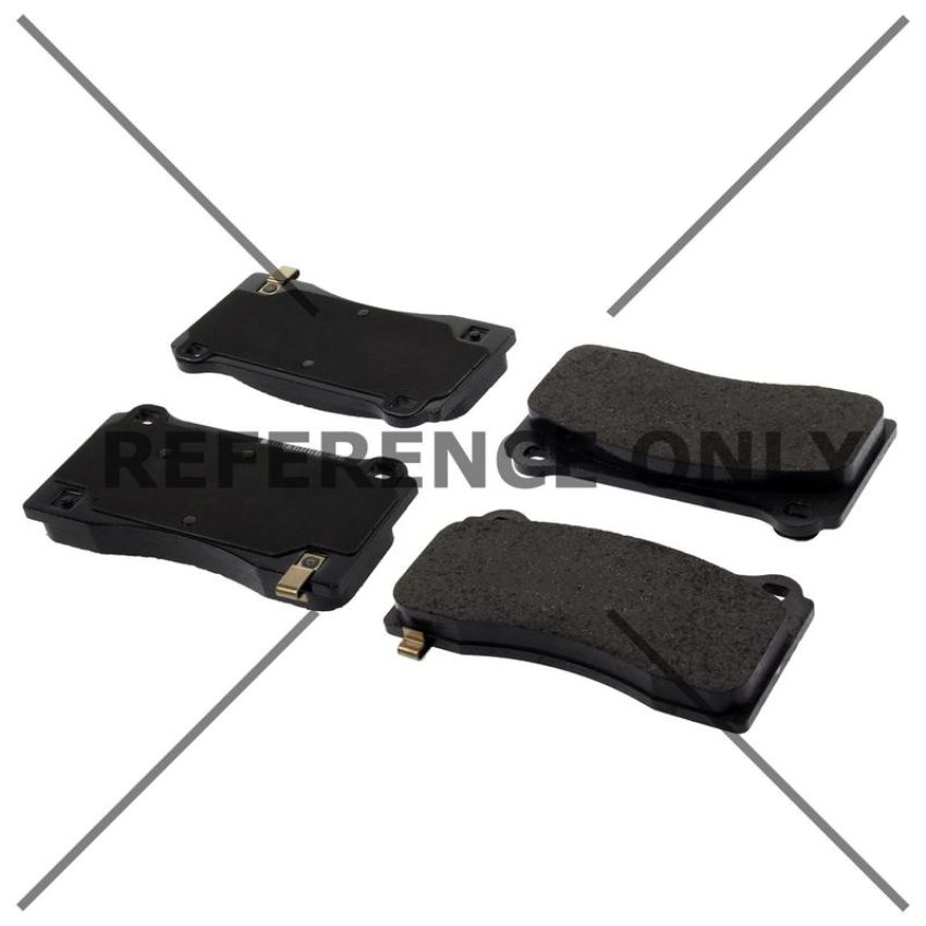 CENTRIC PARTS 105.60950 Posi Quiet Ceramic Brake Pads with Shims and Hardware