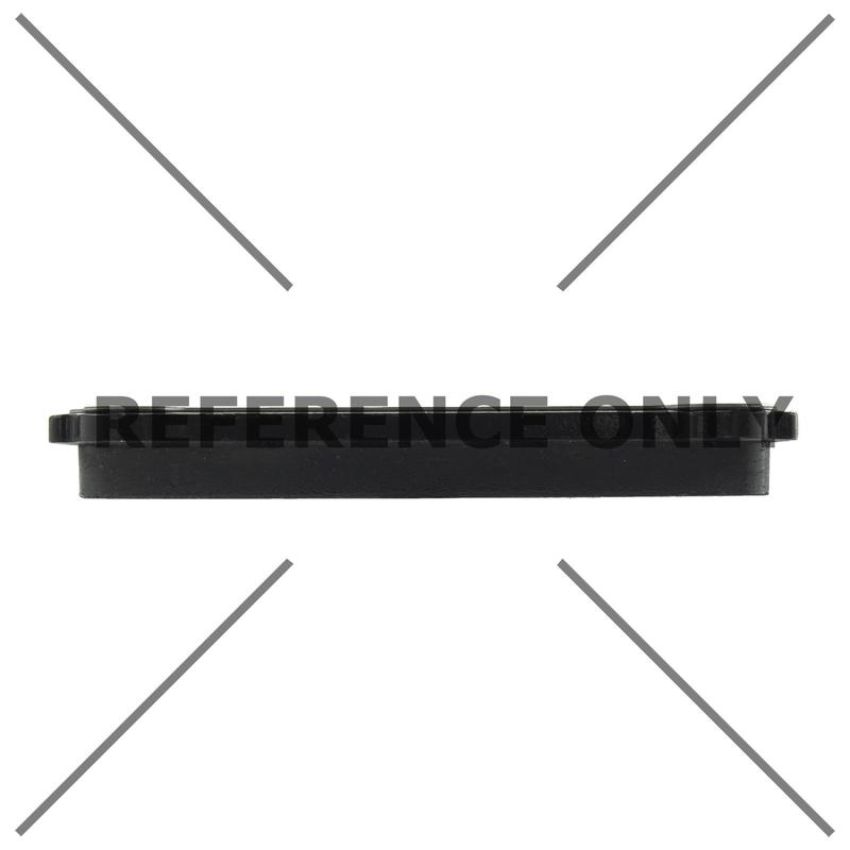 CENTRIC PARTS 105.60950 Posi Quiet Ceramic Brake Pads with Shims and Hardware