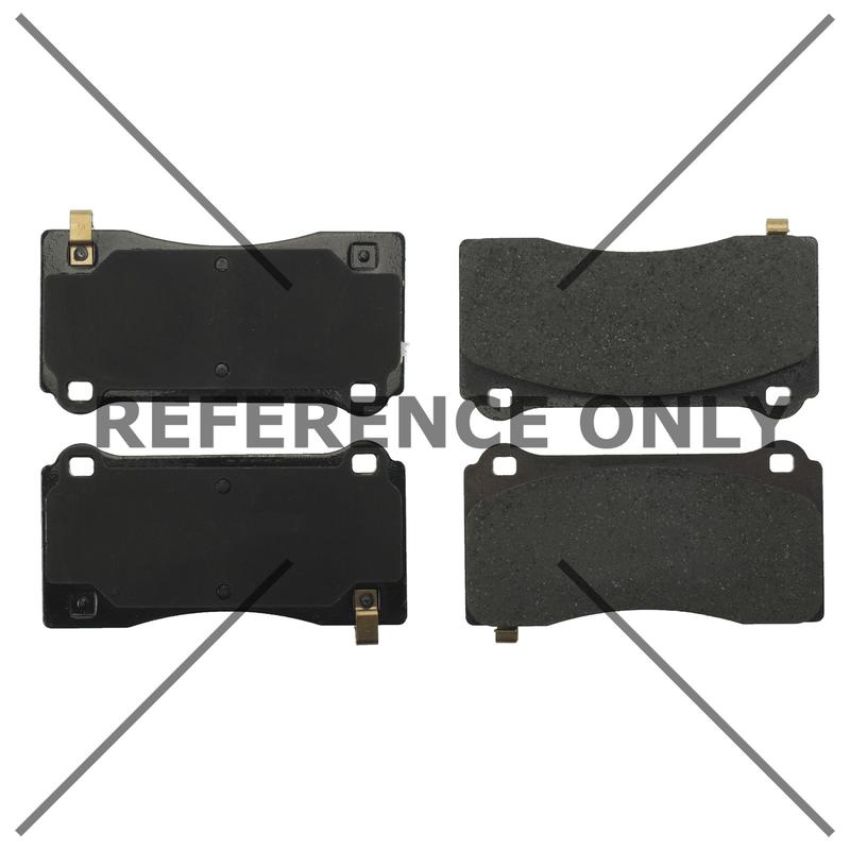 CENTRIC PARTS 105.60950 Posi Quiet Ceramic Brake Pads with Shims and Hardware