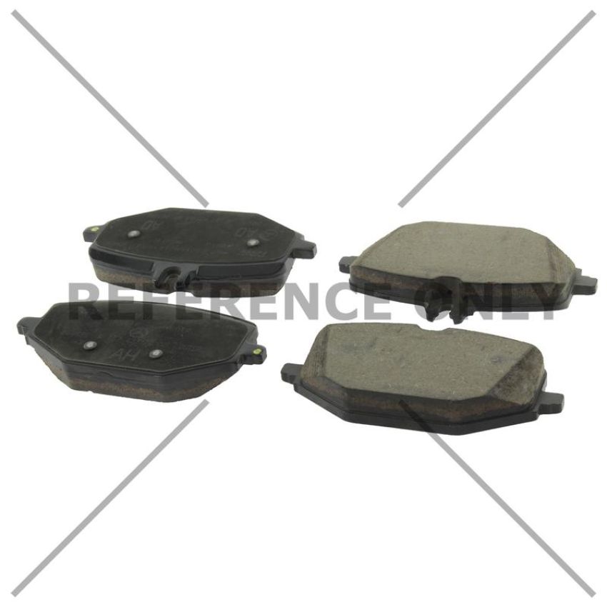 CENTRIC PARTS 105.61000 Posi Quiet Ceramic Brake Pads with Shims and Hardware