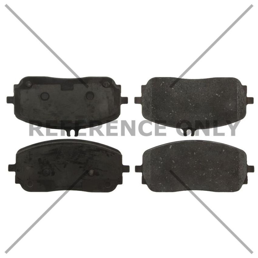 CENTRIC PARTS 105.61011 Posi Quiet Ceramic Brake Pads with Shims and Hardware