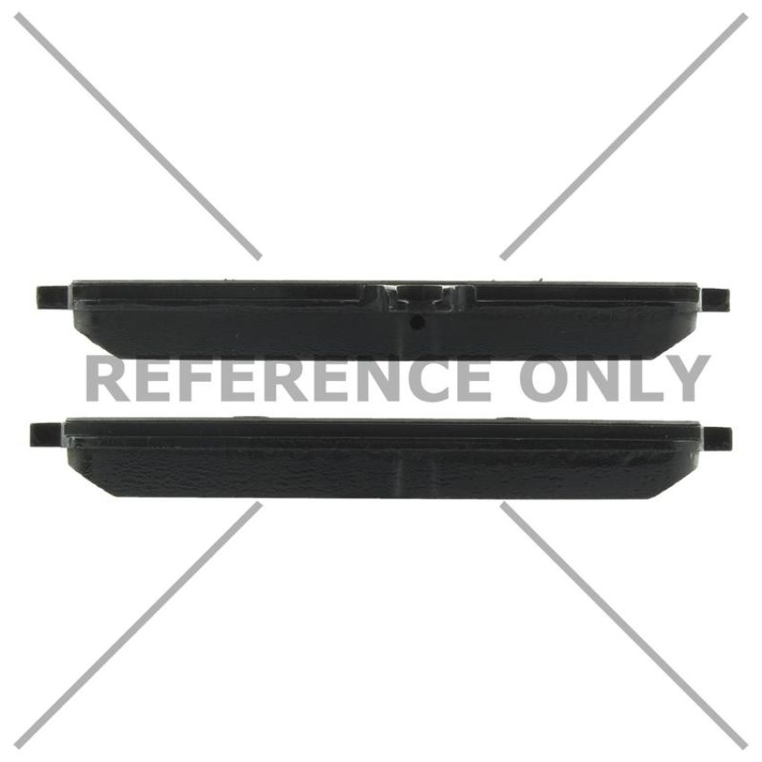 CENTRIC PARTS 105.61180 Posi Quiet Ceramic Brake Pads with Shims and Hardware