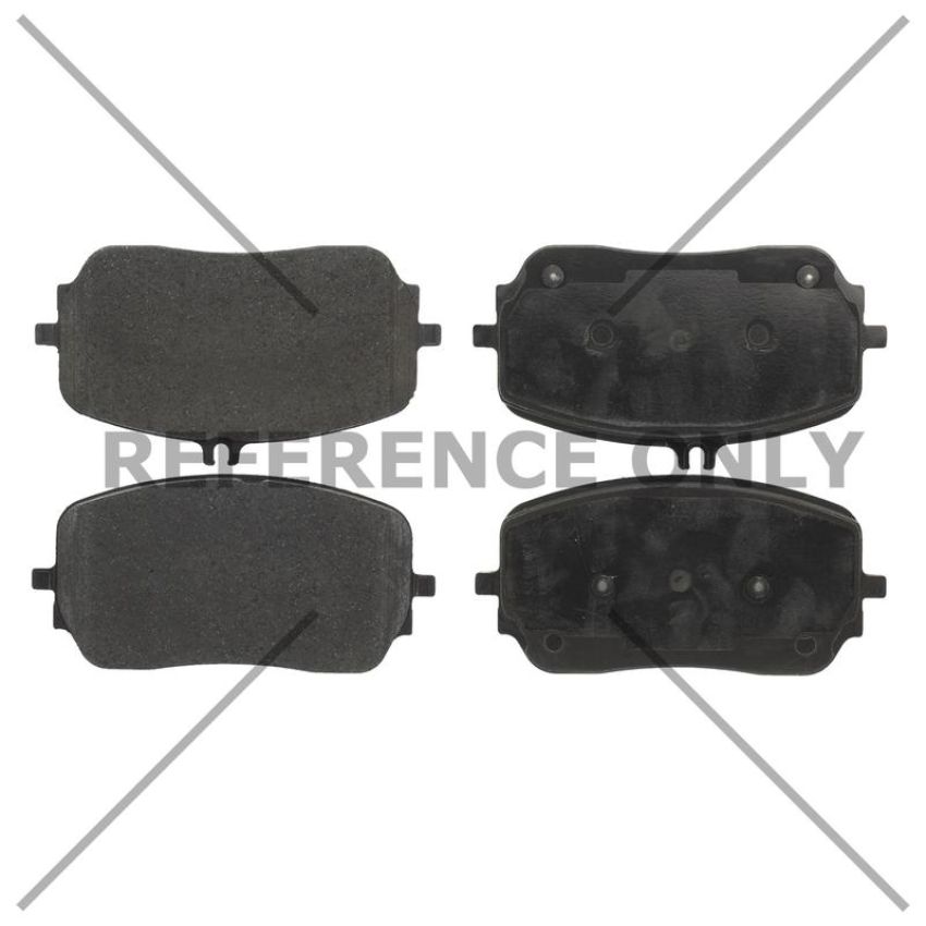 CENTRIC PARTS 105.61180 Posi Quiet Ceramic Brake Pads with Shims and Hardware