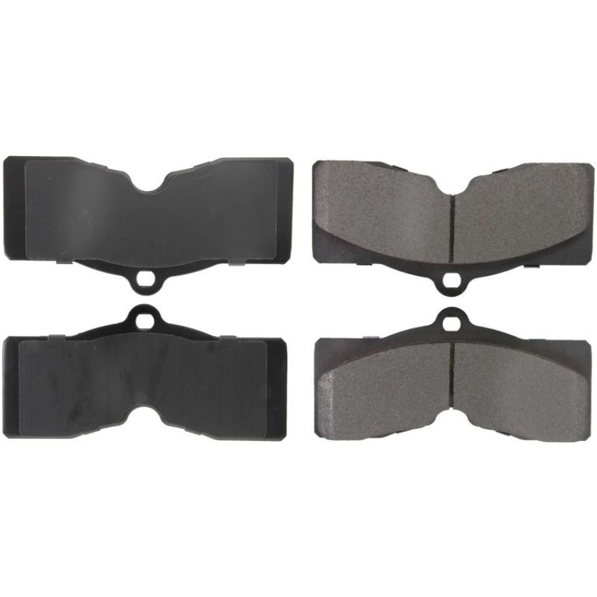 CENTRIC PARTS 106.00080 Posi Quiet Extended Wear Brake Pads with Shims and Hardware