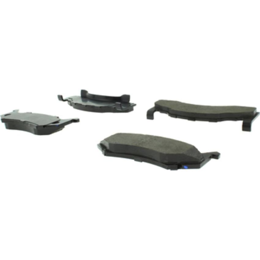 CENTRIC PARTS 106.01230 Posi Quiet Extended Wear Brake Pads with Shims and Hardware