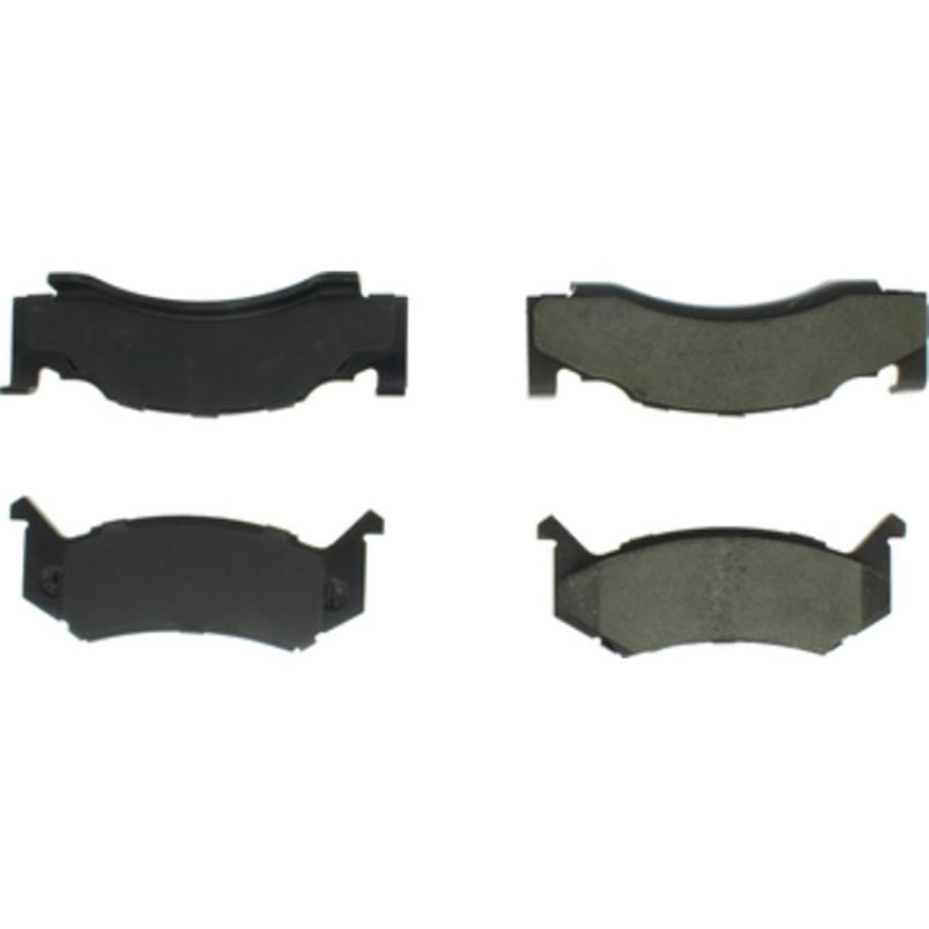 CENTRIC PARTS 106.01230 Posi Quiet Extended Wear Brake Pads with Shims and Hardware