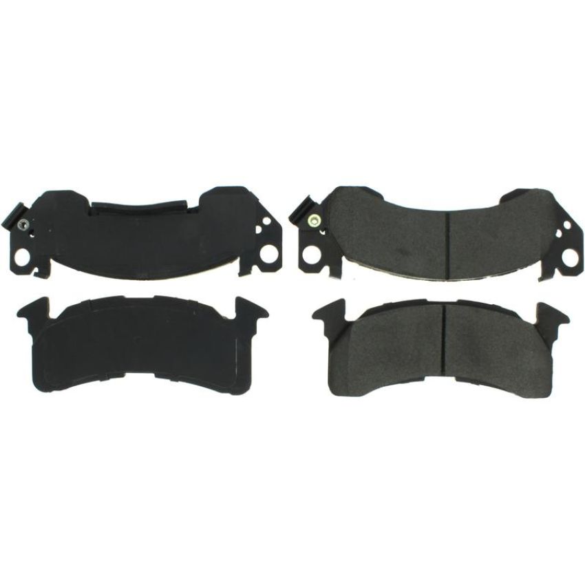 CENTRIC PARTS 106.01530 Posi Quiet Extended Wear Brake Pads with Shims and Hardware