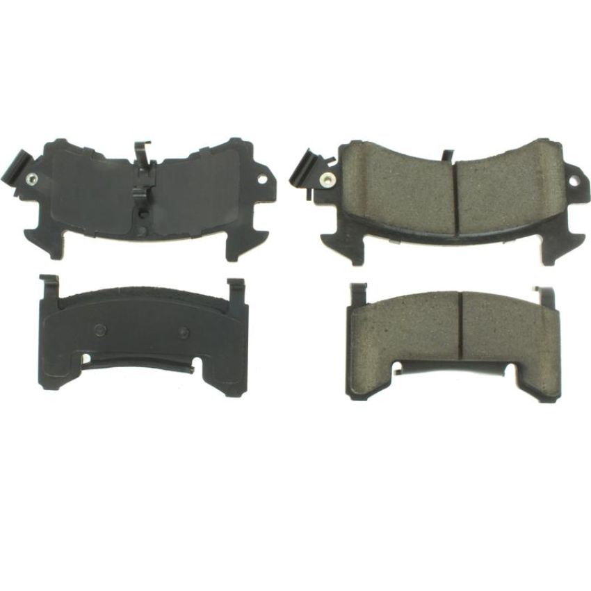 CENTRIC PARTS 106.01540 Posi Quiet Extended Wear Brake Pads with Shims and Hardware
