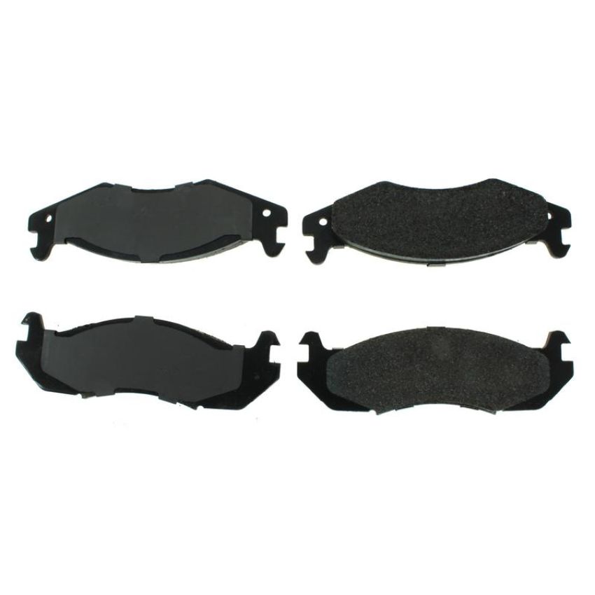 CENTRIC PARTS 106.02030 Posi Quiet Extended Wear Brake Pads with Shims and Hardware