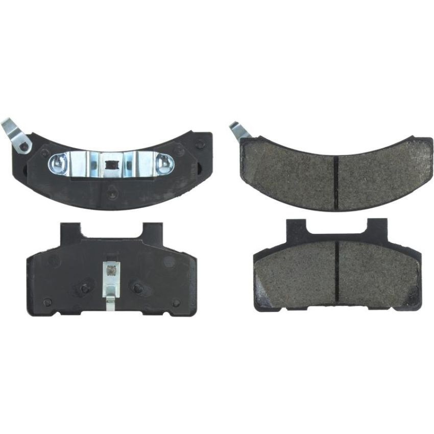 CENTRIC PARTS 106.02150 Posi Quiet Extended Wear Brake Pads with Shims and Hardware