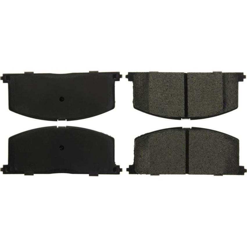 CENTRIC PARTS 106.02420 Posi Quiet Extended Wear Brake Pads with Shims and Hardware