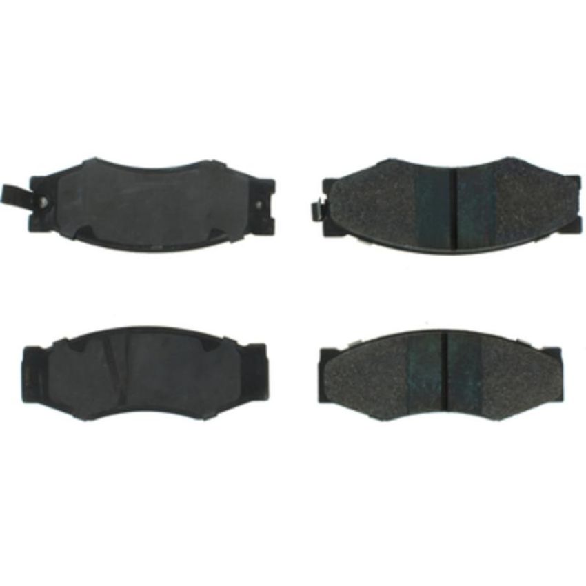 CENTRIC PARTS 106.02660 Posi Quiet Extended Wear Brake Pads with Shims and Hardware