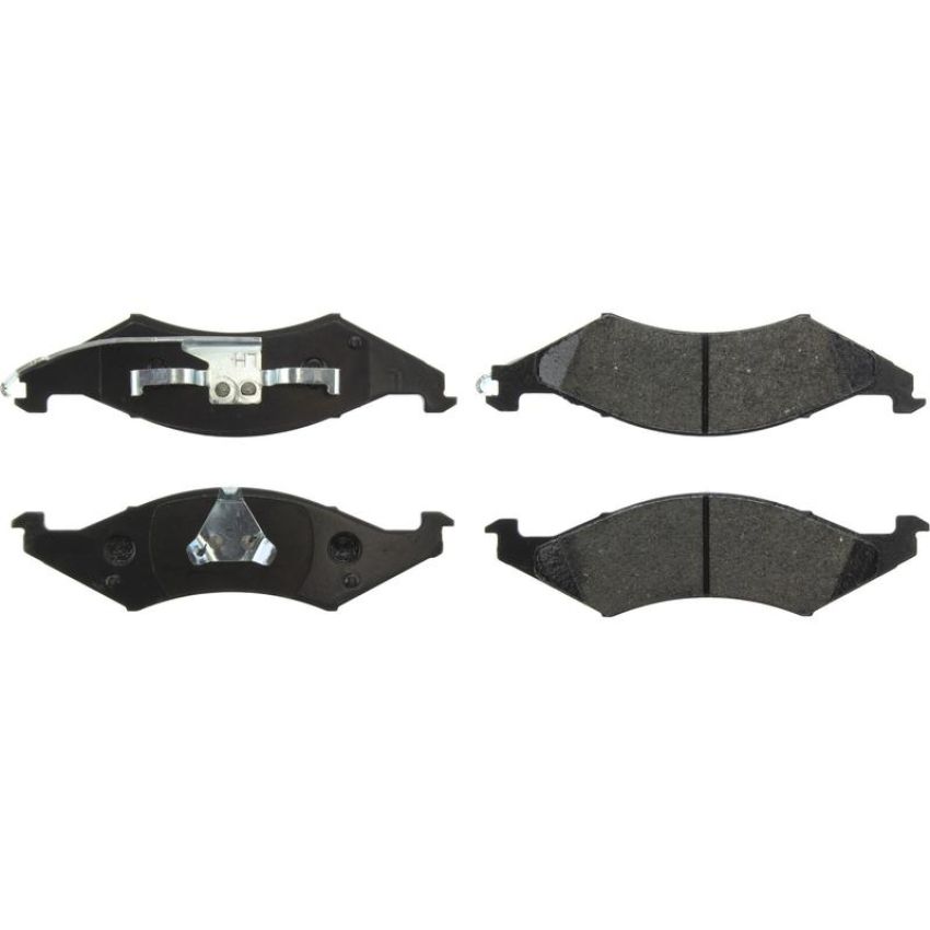 CENTRIC PARTS 106.03240 Posi Quiet Extended Wear Brake Pads with Shims and Hardware