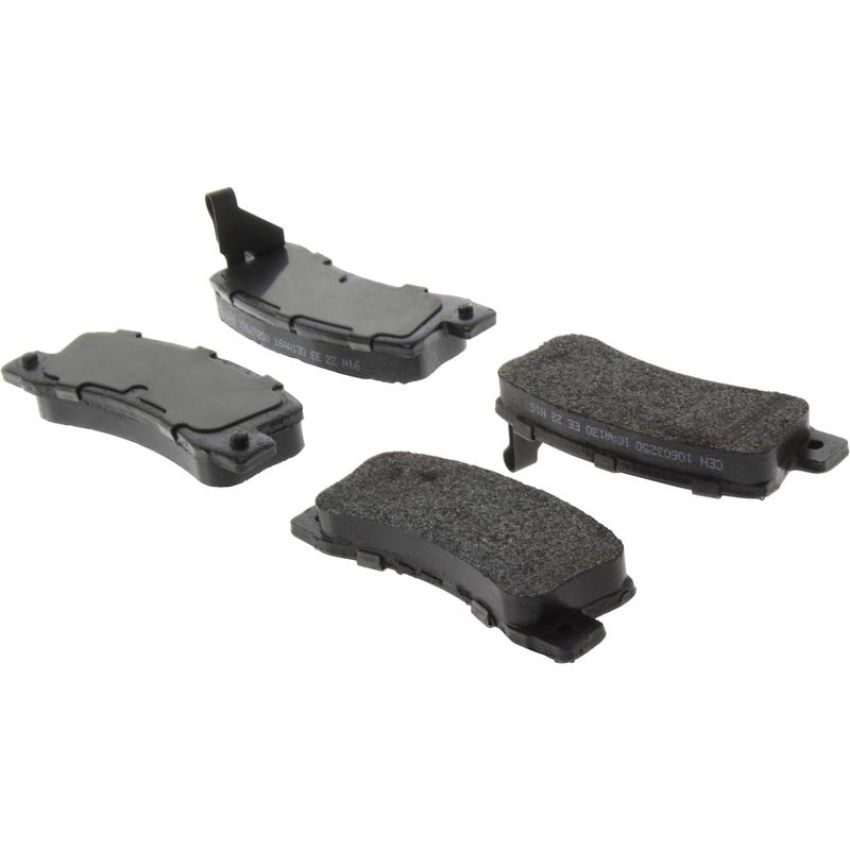 CENTRIC PARTS 106.03250 Posi Quiet Extended Wear Brake Pads with Shims and Hardware