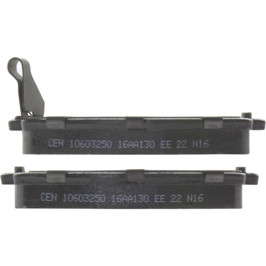 CENTRIC PARTS 106.03250 Posi Quiet Extended Wear Brake Pads with Shims and Hardware