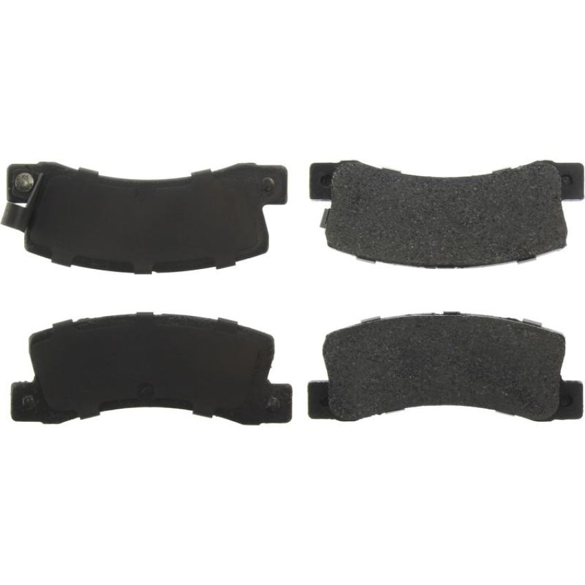 CENTRIC PARTS 106.03250 Posi Quiet Extended Wear Brake Pads with Shims and Hardware