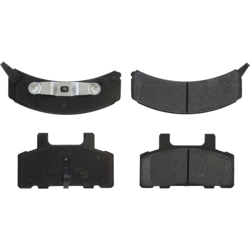 CENTRIC PARTS 106.03680 Posi Quiet Extended Wear Brake Pads with Shims and Hardware