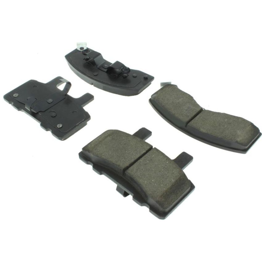 CENTRIC PARTS 106.03700 Posi Quiet Extended Wear Brake Pads with Shims and Hardware