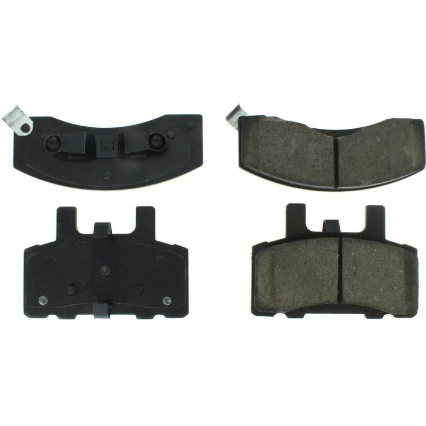 CENTRIC PARTS 106.03700 Posi Quiet Extended Wear Brake Pads with Shims and Hardware