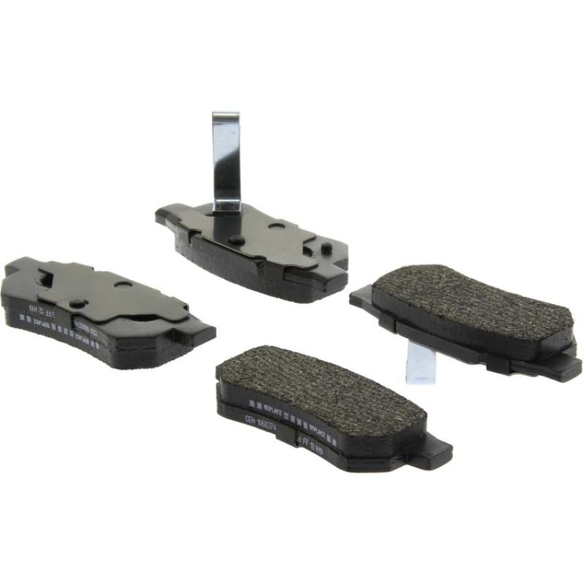 CENTRIC PARTS 106.03740 Posi Quiet Extended Wear Brake Pads with Shims and Hardware