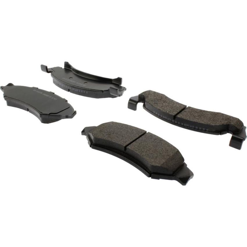 CENTRIC PARTS 106.03750 Posi Quiet Extended Wear Brake Pads with Shims and Hardware
