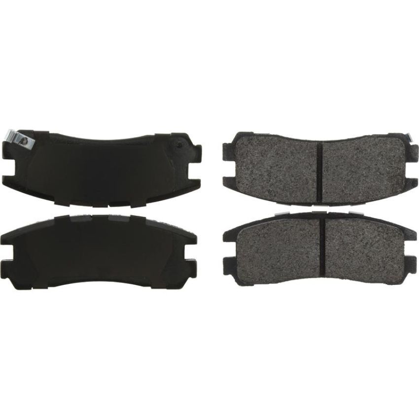 CENTRIC PARTS 106.03830 Posi Quiet Extended Wear Brake Pads with Shims and Hardware