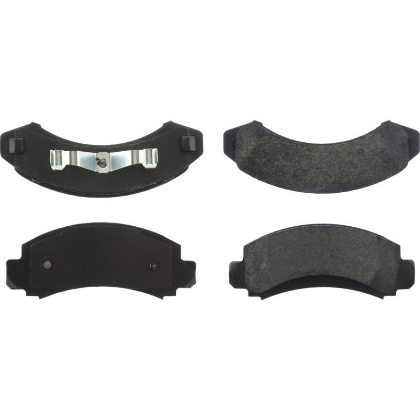 CENTRIC PARTS 106.03870 Posi Quiet Extended Wear Brake Pads with Shims and Hardware