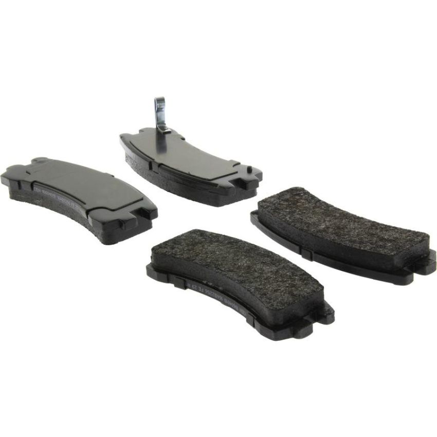 CENTRIC PARTS 106.04010 Posi Quiet Extended Wear Brake Pads with Shims and Hardware