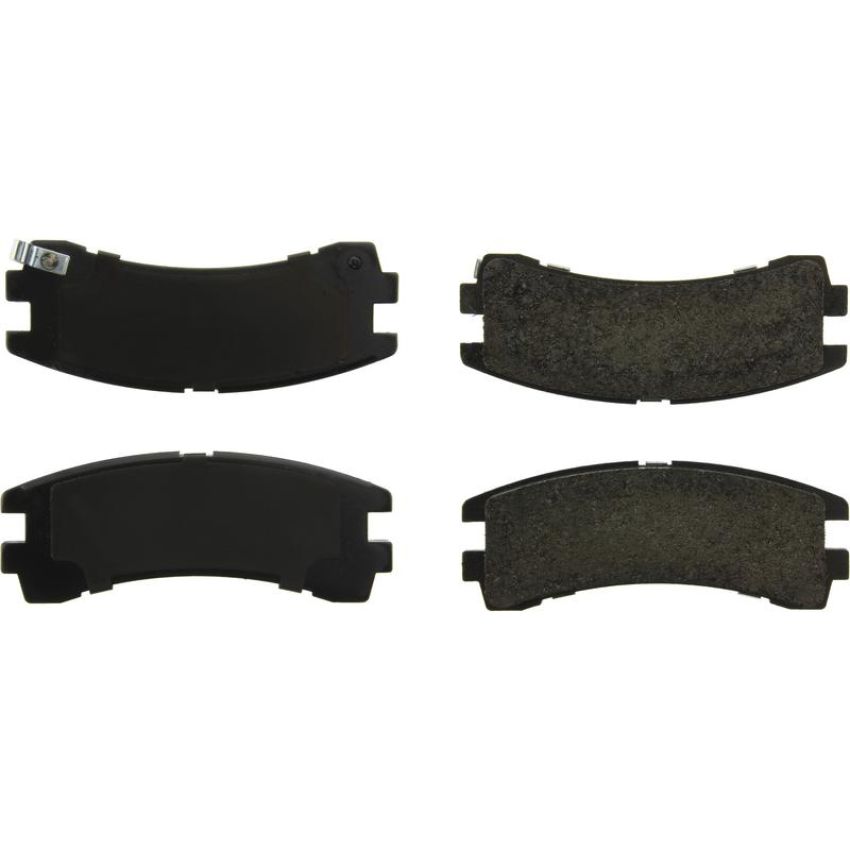 CENTRIC PARTS 106.04010 Posi Quiet Extended Wear Brake Pads with Shims and Hardware