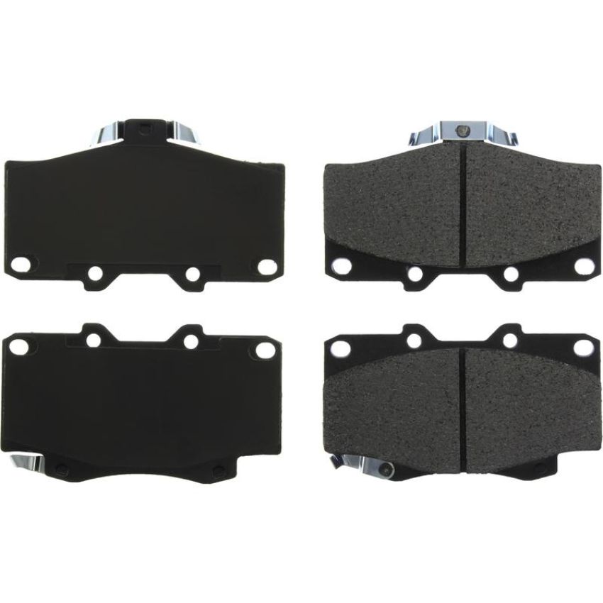 CENTRIC PARTS 106.04100 Posi Quiet Extended Wear Brake Pads with Shims and Hardware