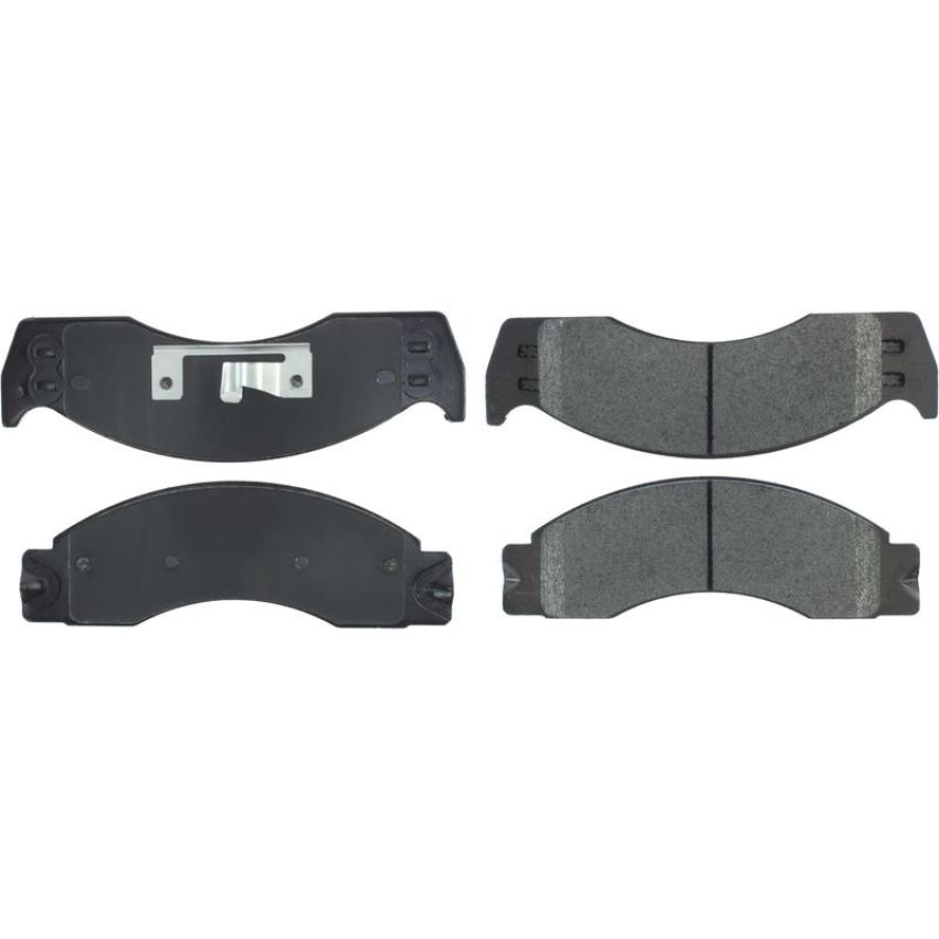 CENTRIC PARTS 106.04110 Posi Quiet Extended Wear Brake Pads with Shims and Hardware