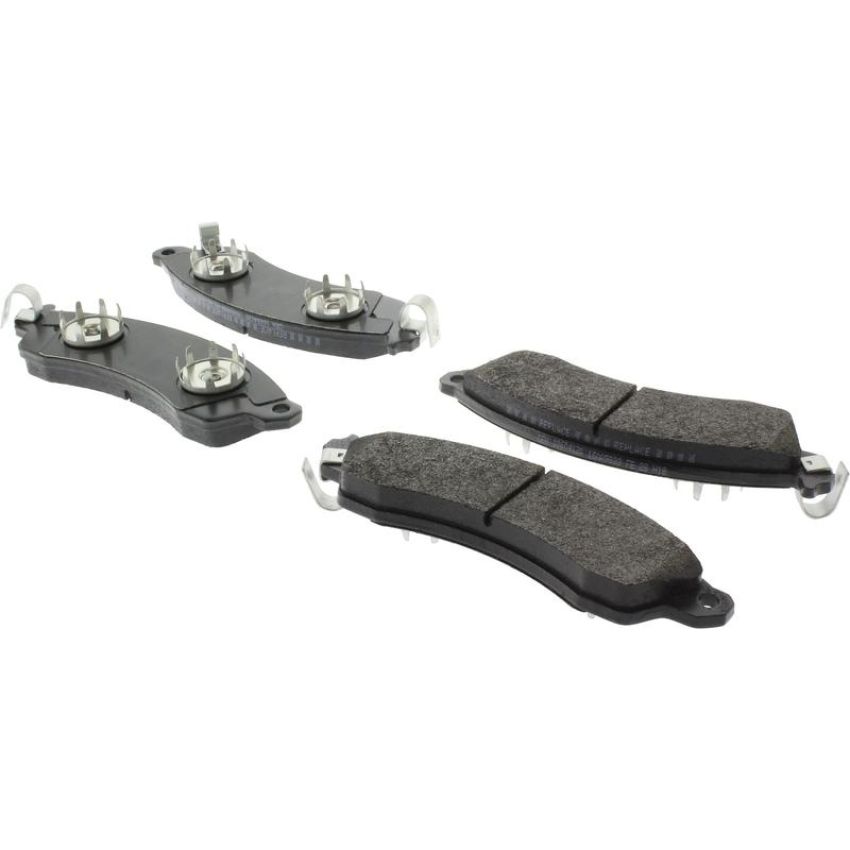 CENTRIC PARTS 106.04120 Posi Quiet Extended Wear Brake Pads with Shims and Hardware