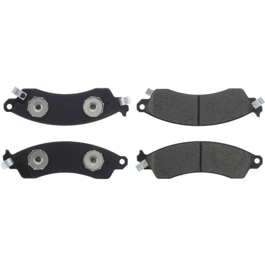 CENTRIC PARTS 106.04120 Posi Quiet Extended Wear Brake Pads with Shims and Hardware